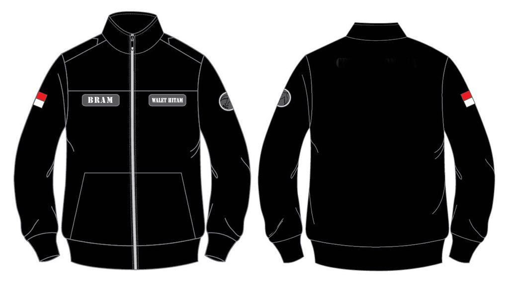 Jaket Walet Hitam